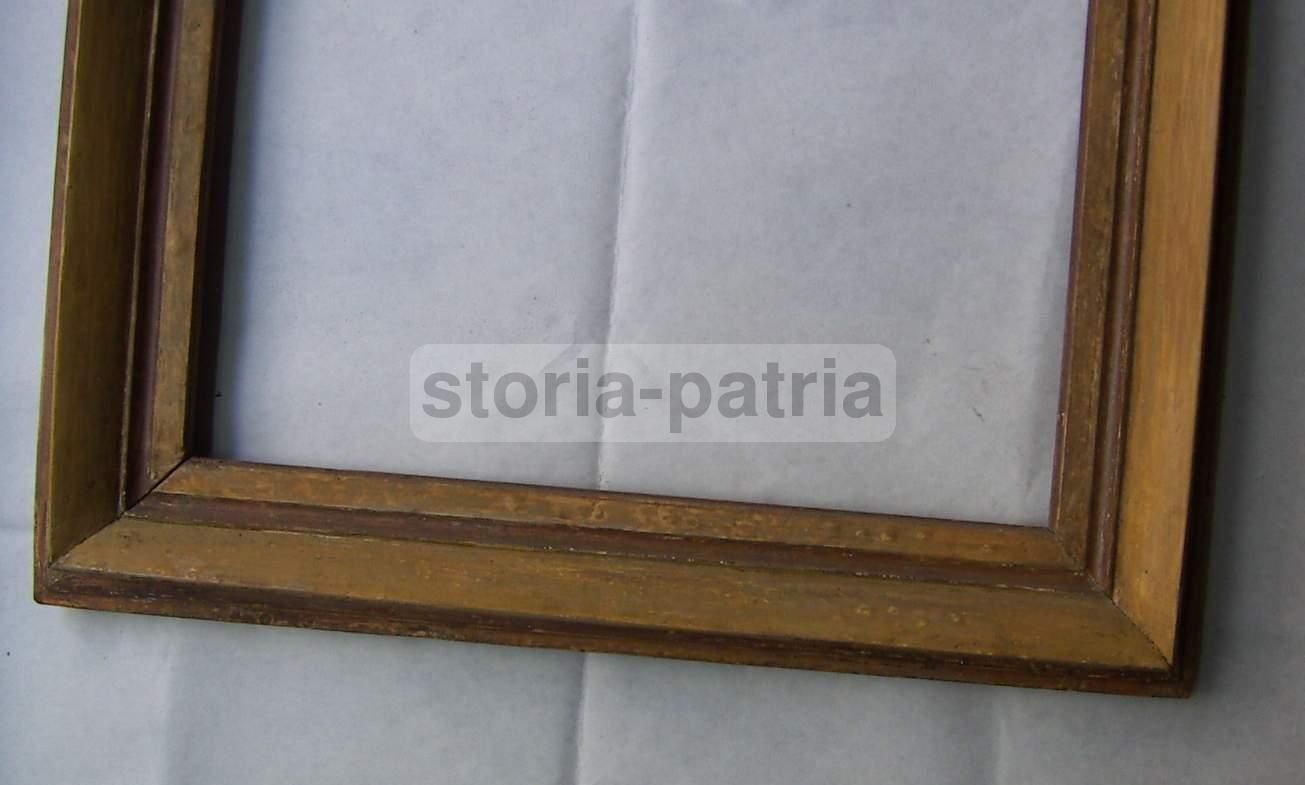 Cornice Antica Laccata In Legno '800 (86x68 Cm)