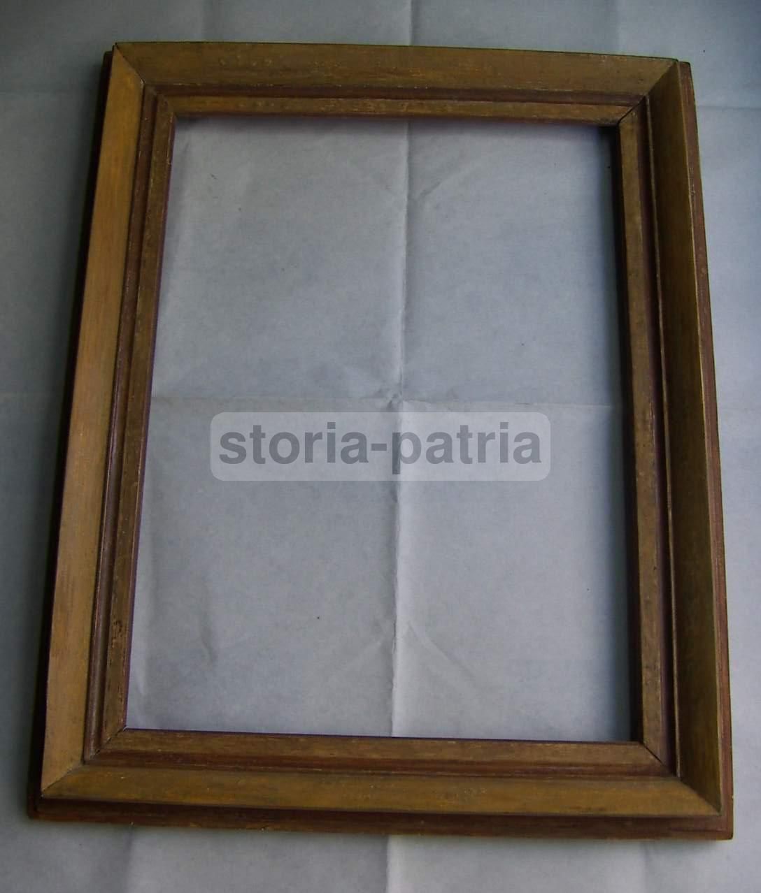 Cornice Antica Laccata In Legno '800 (86x68 Cm)