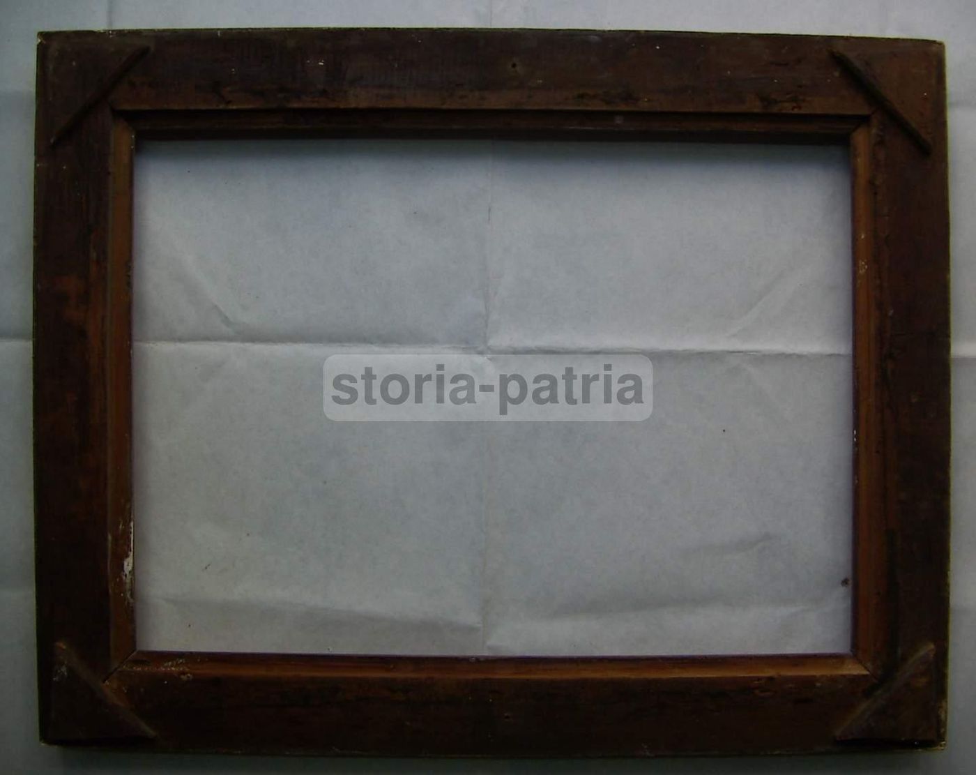 Cornice Antica Laccata In Legno '800 (86x68 Cm)