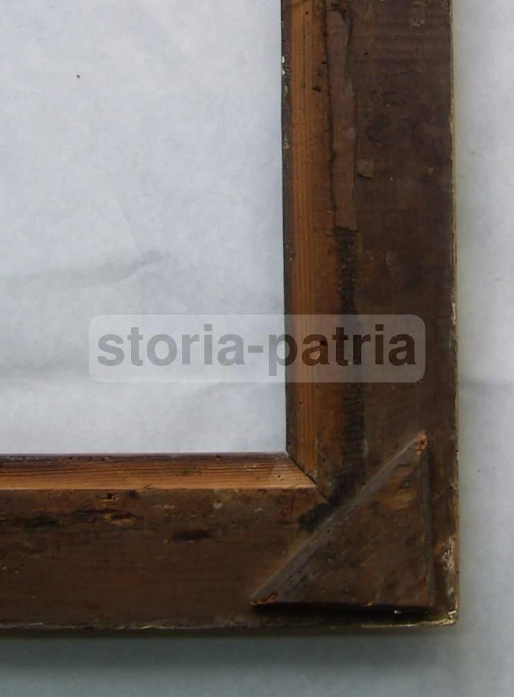 Cornice Antica Laccata In Legno '800 (86x68 Cm)