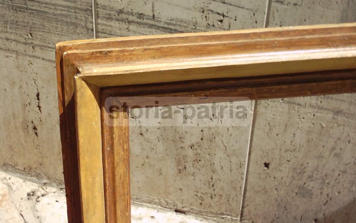 Cornice Antica Laccata In Legno '800 (86x68 Cm)