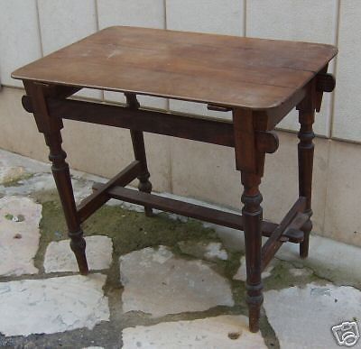 Tavolino d'Epoca Smontabile In Legno Anni '30 Da Viaggio