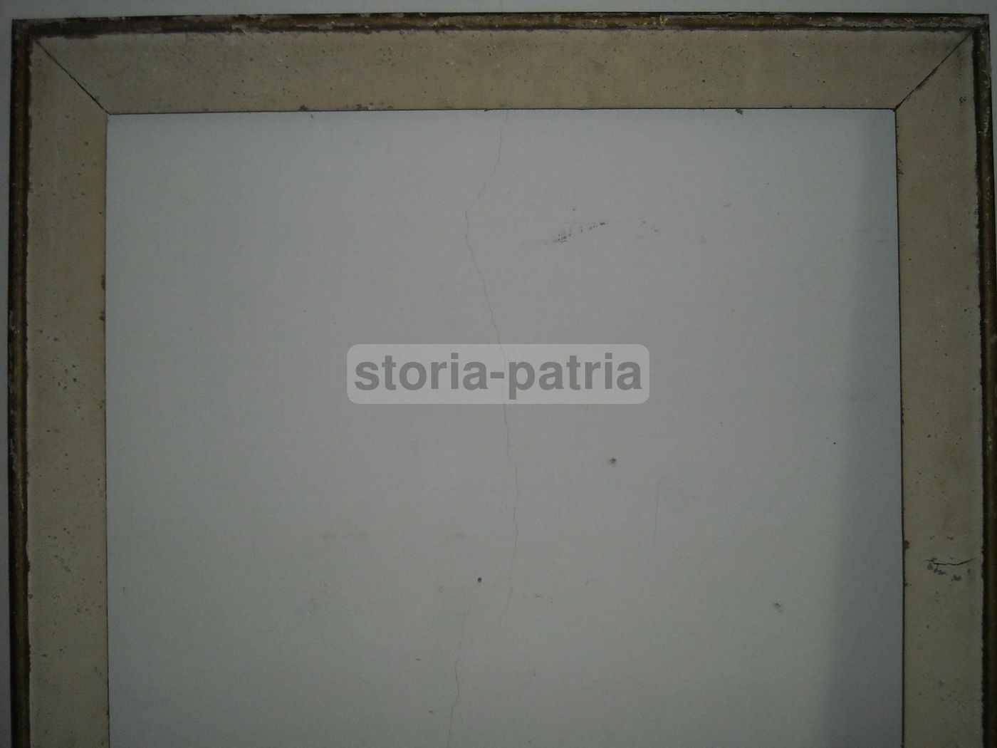 Cornice Antica Laccata Bianca Epoca Art Déco Anni '20 '30