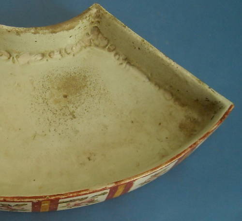 Ceramica Antica Fuina, Castelli, Abruzzo, Con Decoro Floreale, Circa 1800