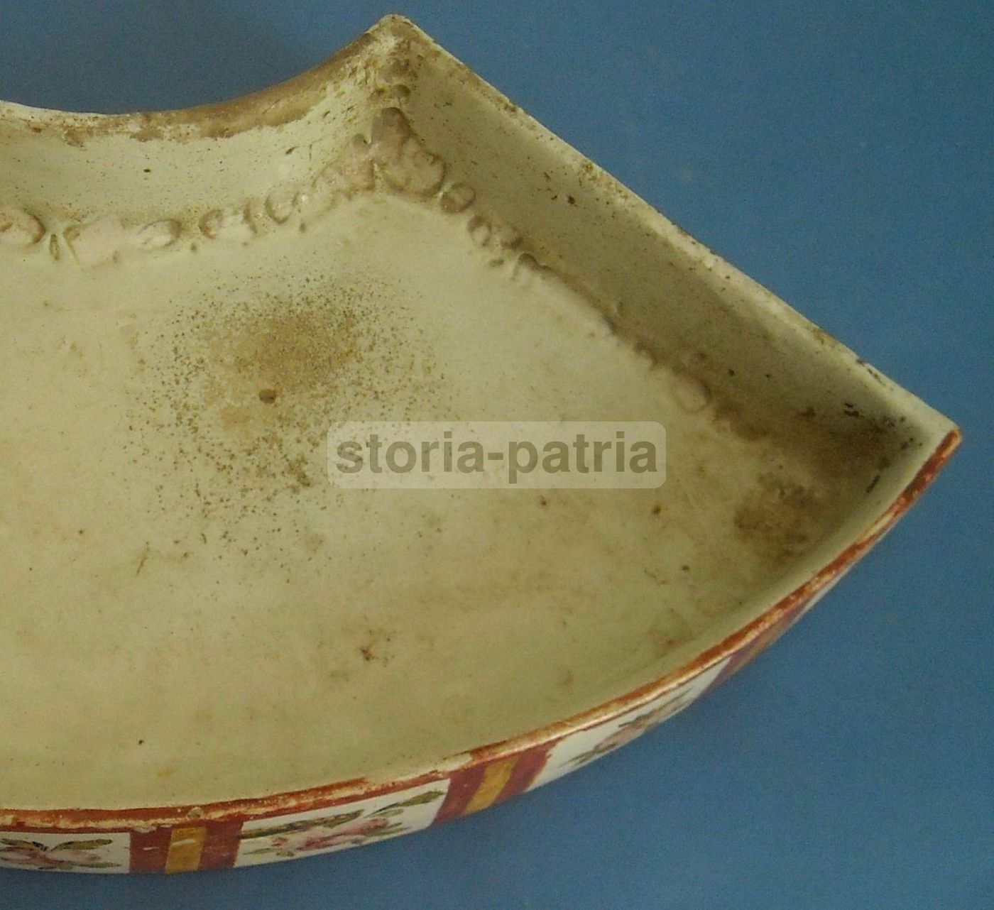 Ceramica Antica Fuina, Castelli, Abruzzo, Con Decoro Floreale, Circa 1800