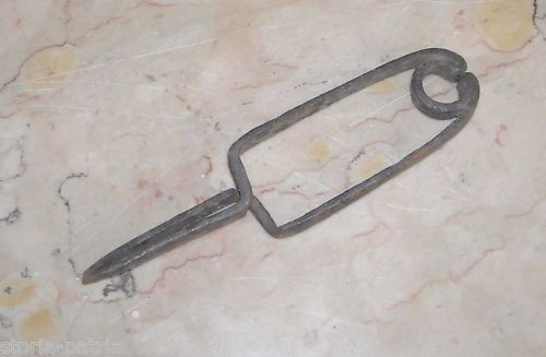 Antica Pinza In Ferro Battuto Fine '800: Utensile Specialistico