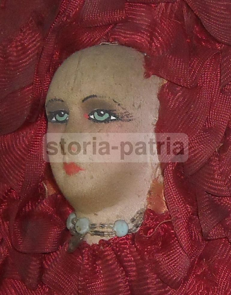 Pannello Liberty Con Volto Femminile In Rilievo, Primo '900