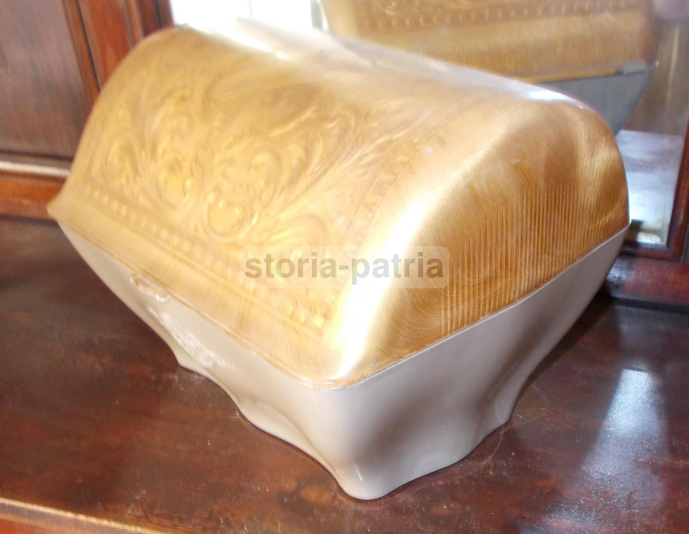 Cofanetto Vintage Con Stemma Araldico Anni 50 Creazioni Matic