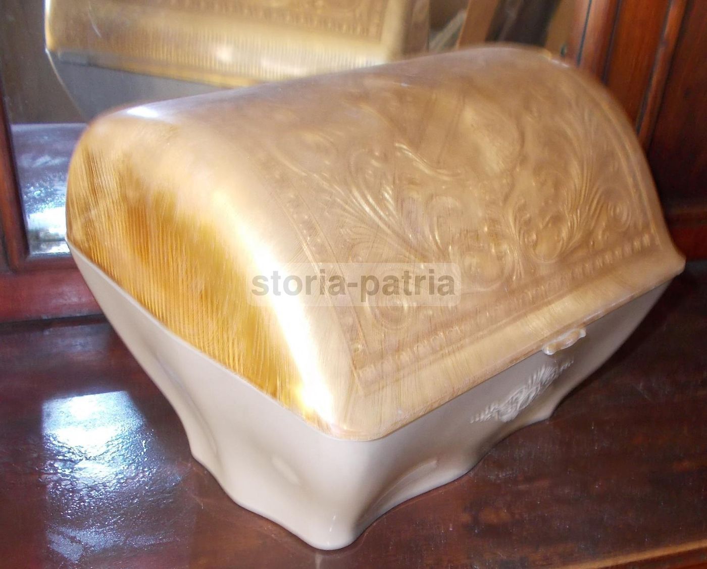 Cofanetto Vintage Con Stemma Araldico Anni 50 Creazioni Matic