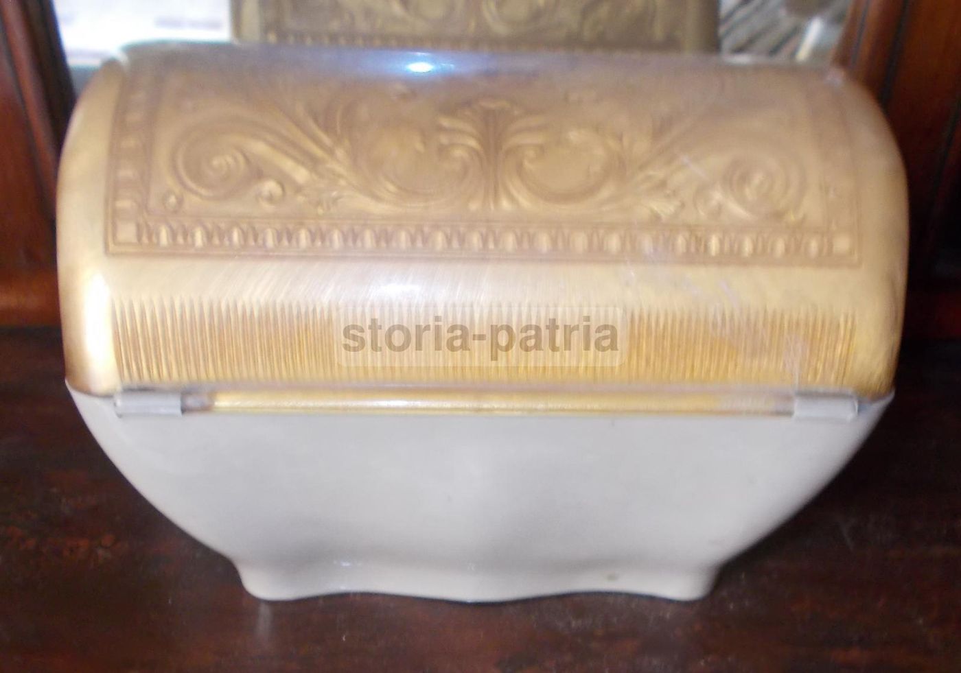 Cofanetto Vintage Con Stemma Araldico Anni 50 Creazioni Matic