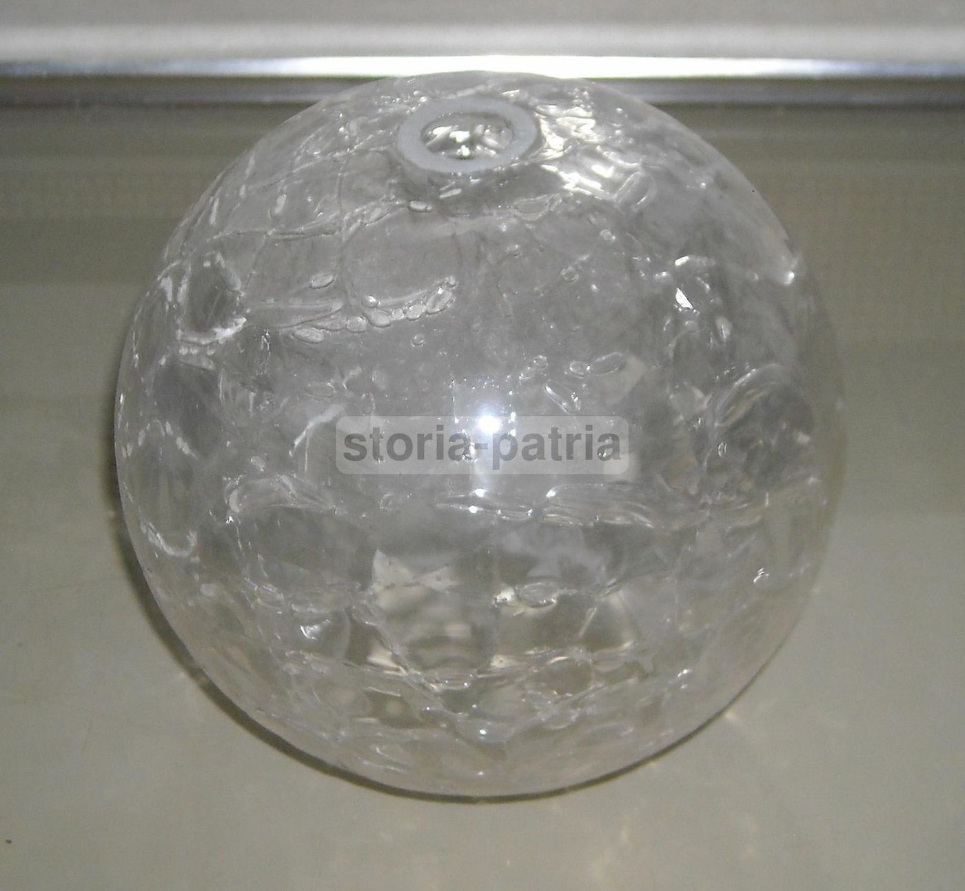 Coppa Vetro Per Lampada E Lampadario Vintage, Anni '20 '50