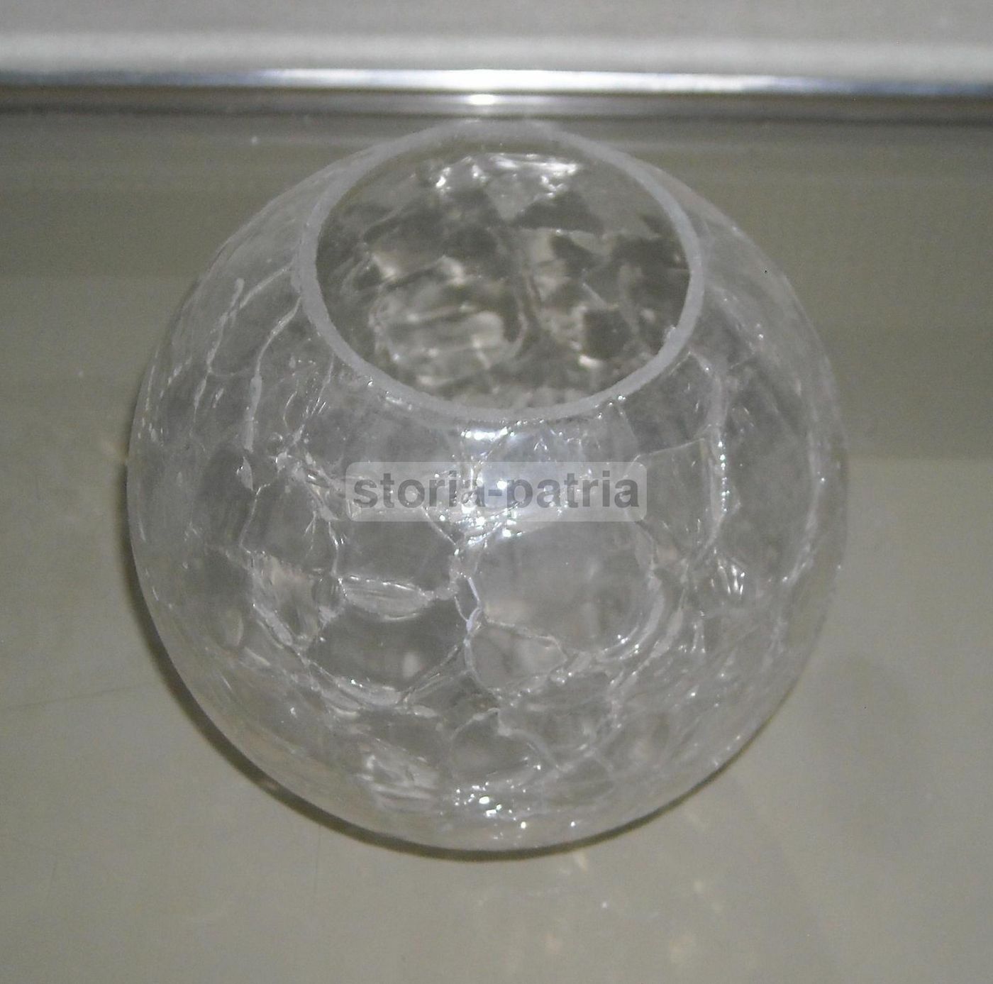 Coppa Vetro Per Lampada E Lampadario Vintage, Anni '20 '50