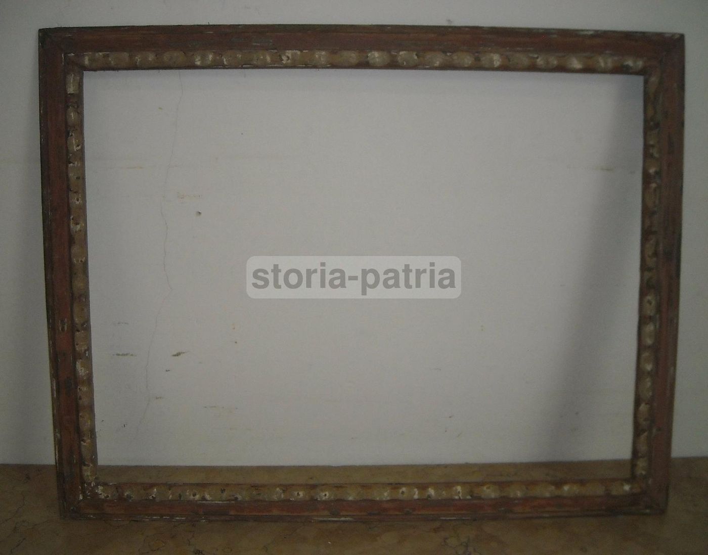 Cornice Antica In Legno Dell'Ottocento Per Dipinti E Stampe