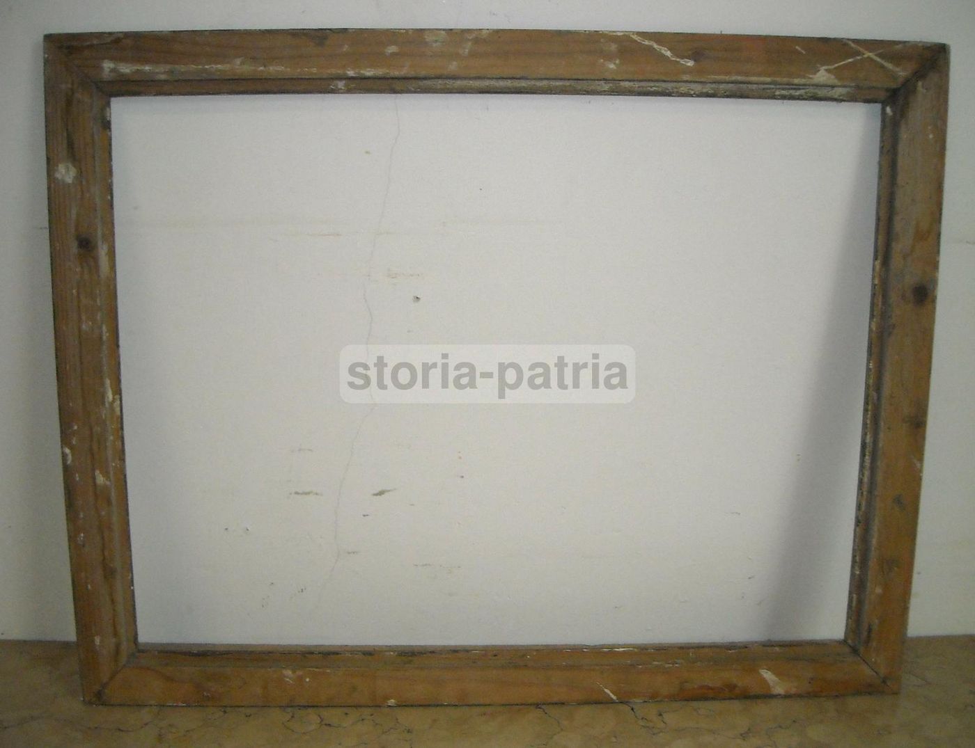 Cornice Antica In Legno Dell'Ottocento Per Dipinti E Stampe