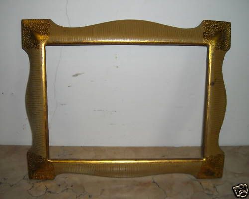 Cornice Laccata E Dorata Decorativa, Anni 1930 1950