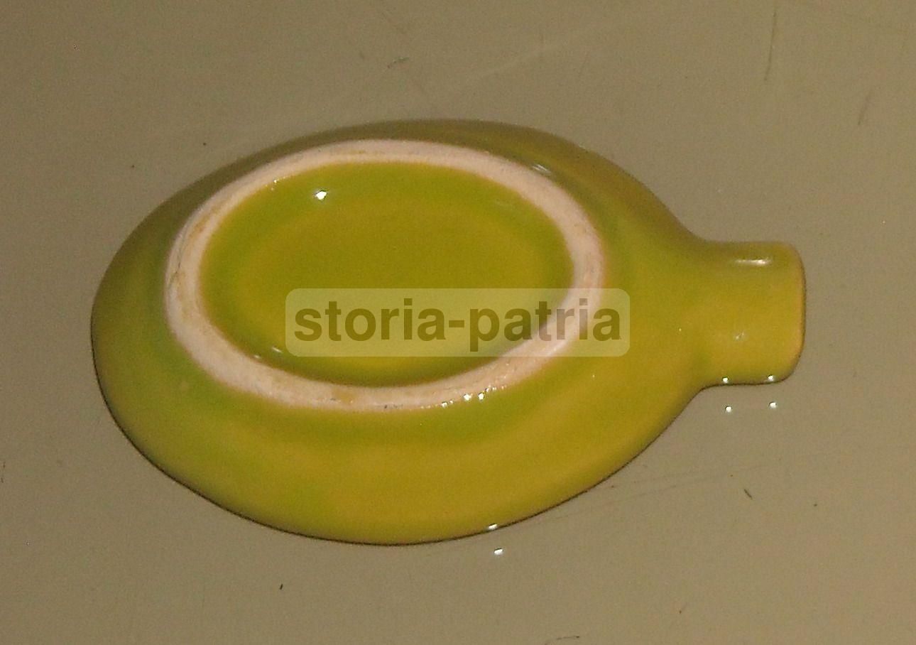 Posacenere In Ceramica Pubblicitaria Motilium Janssen, Anni '70
