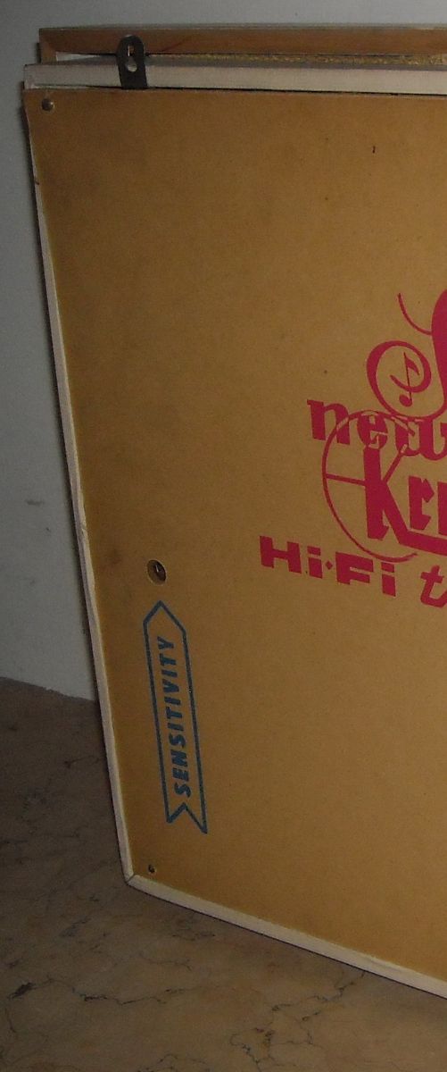 Radio d'Epoca Krundaal Mascherata In Quadro, Parma, Anni '60