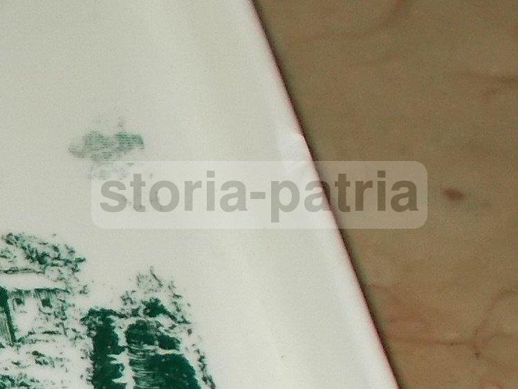 Vassoio In Ceramica Laveno, Arco Di Costantino, Roma, Anni '30, Verbanum