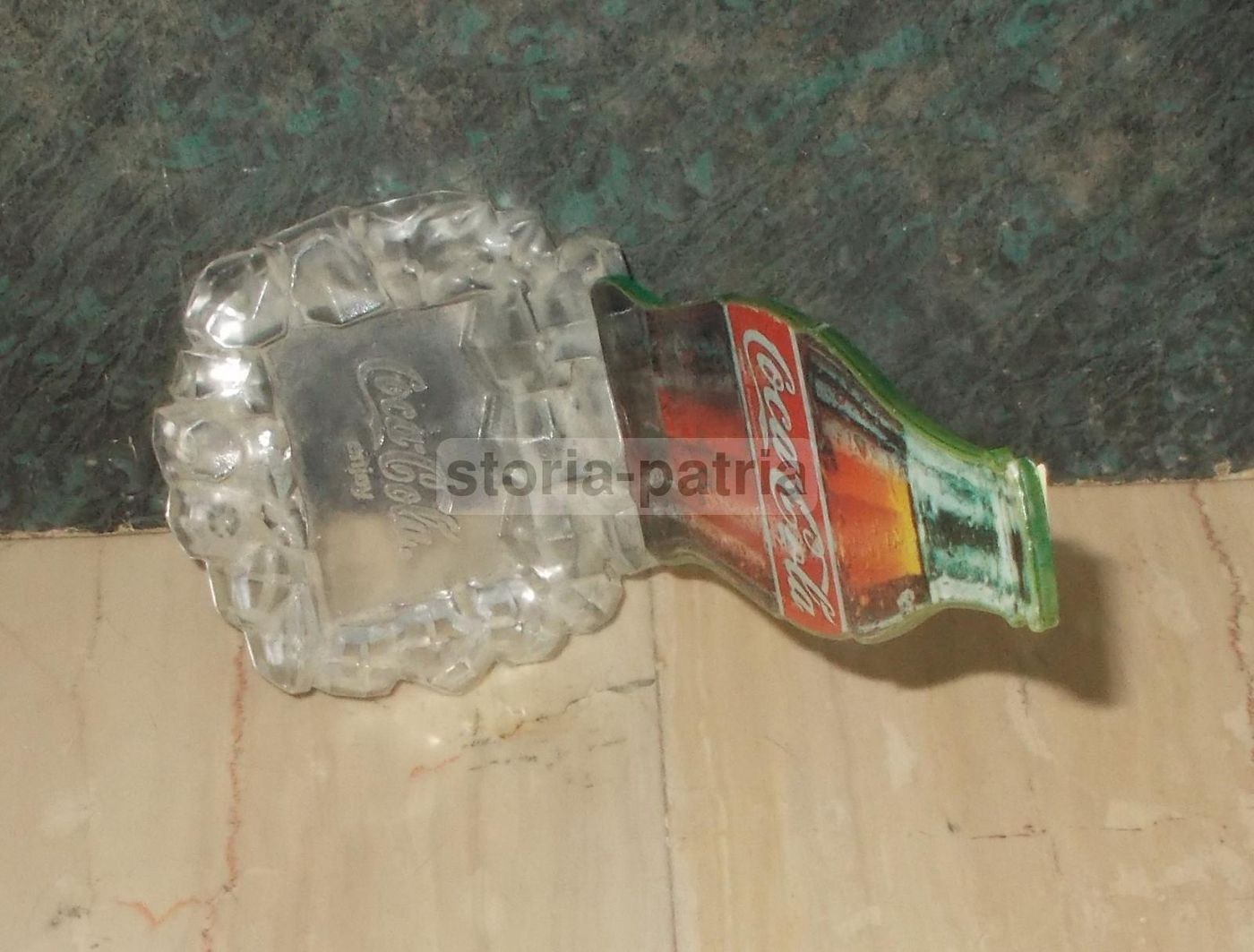 Espositore Pubblicitario Coca Cola Vintage Effetto Ghiaccio, Anni '70