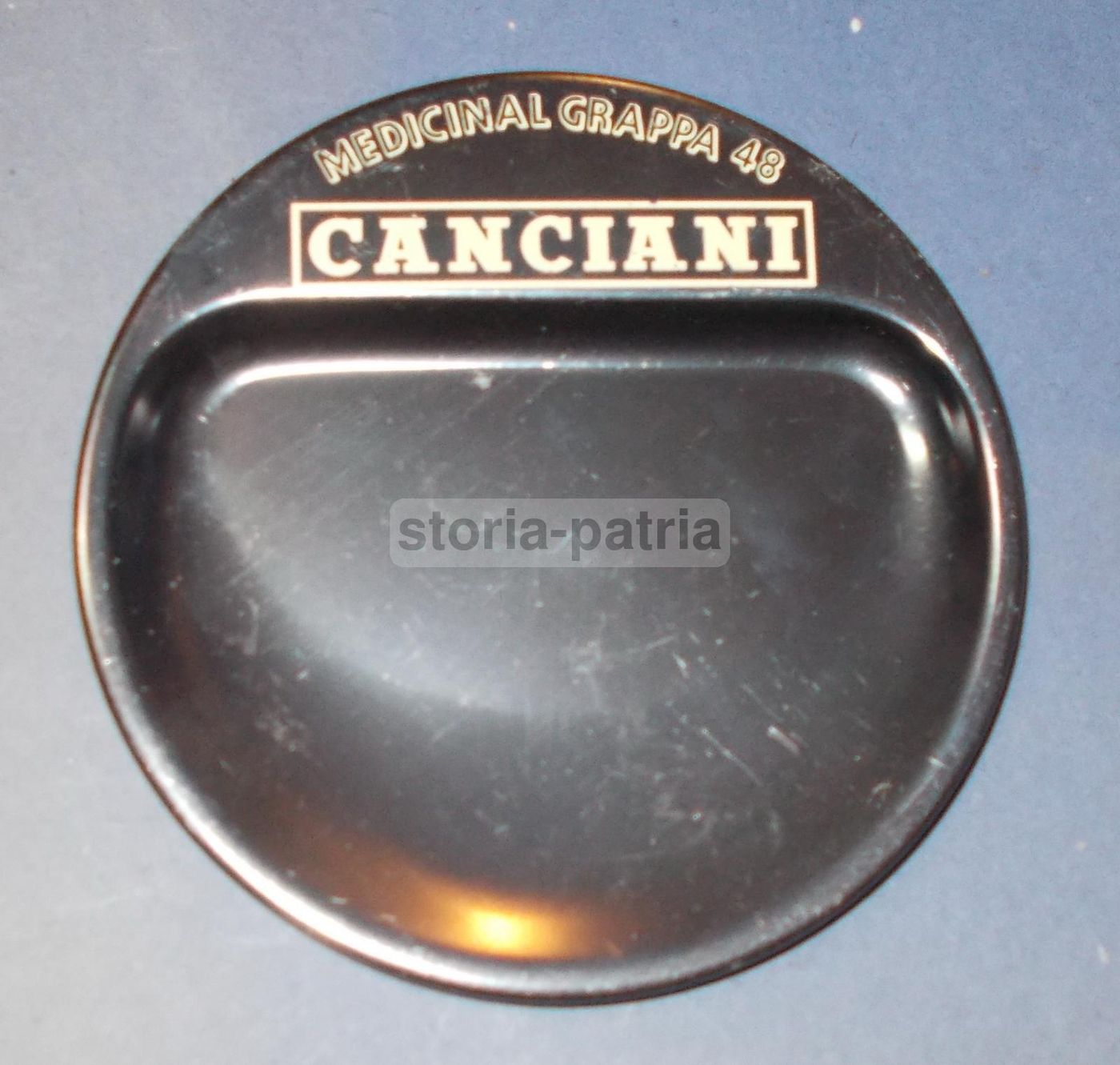 Vassoio Pubblicitario Canciani Grappa Medicinal 48