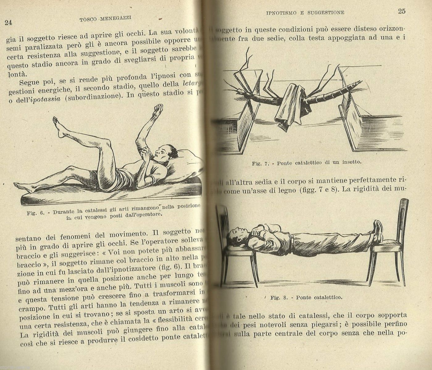 Ipnotismo E Suggestione Di Tosco Menegazzi, Nerbini 1943
