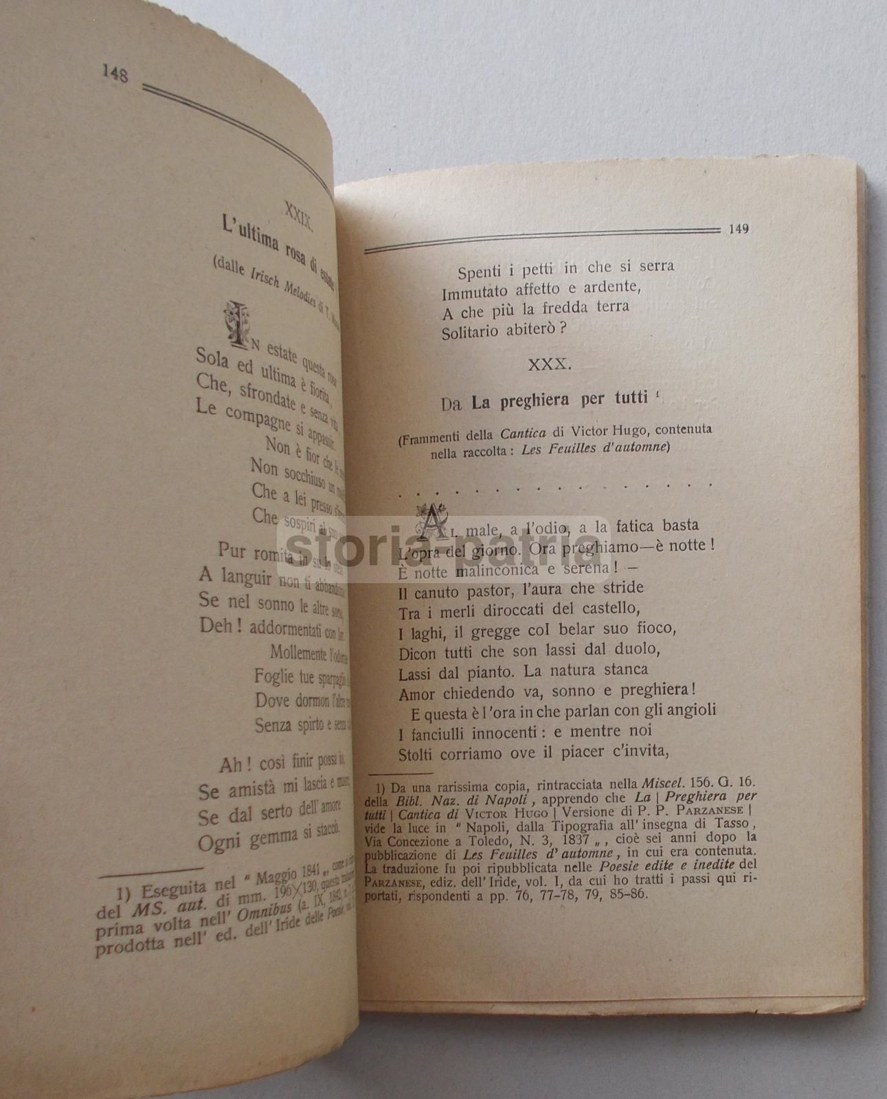Canti Educativi Di P. P. Parzanese (1921)   Ariano Irpino E Irpinia
