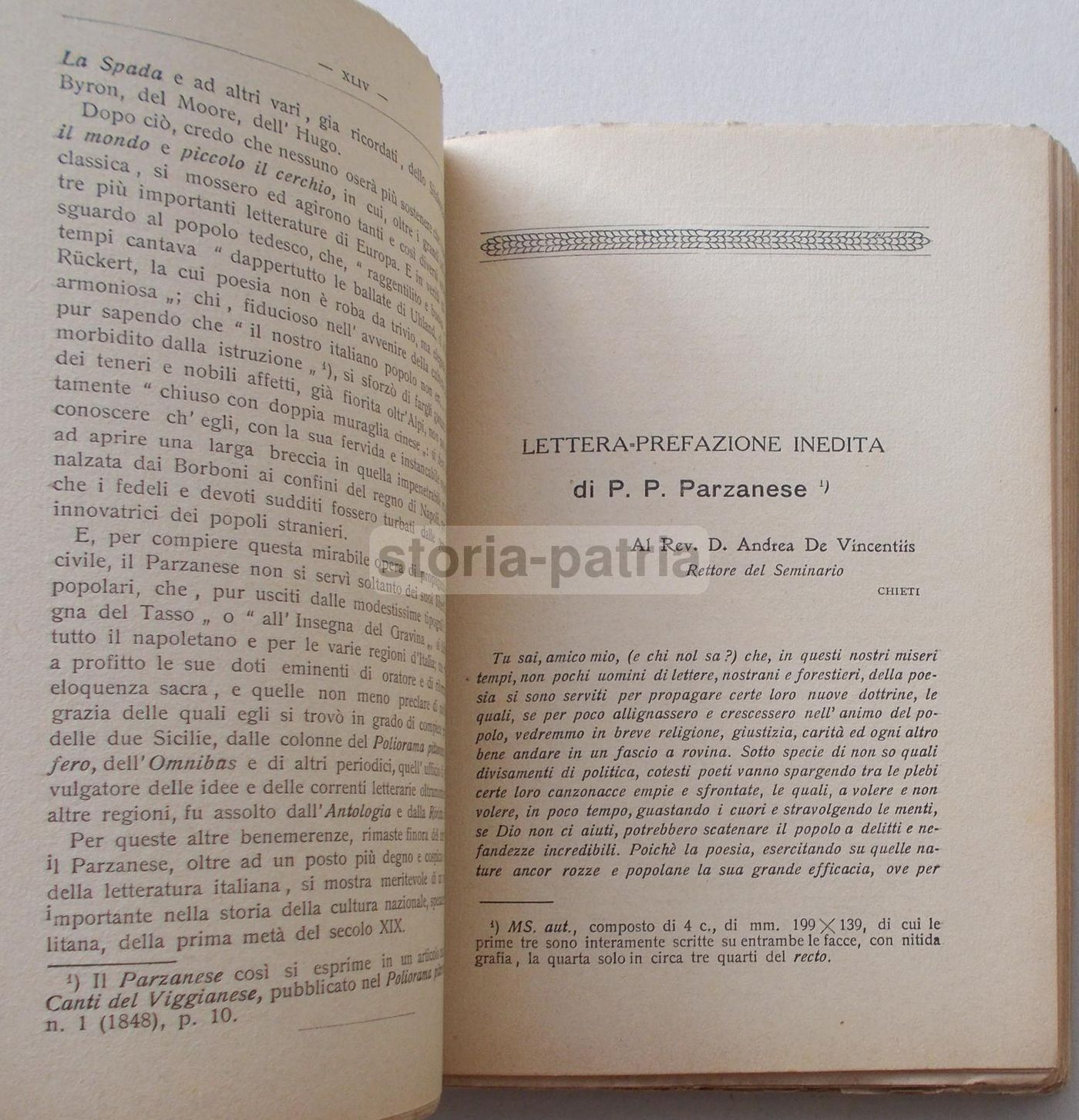 Canti Educativi Di P. P. Parzanese (1921)   Ariano Irpino E Irpinia