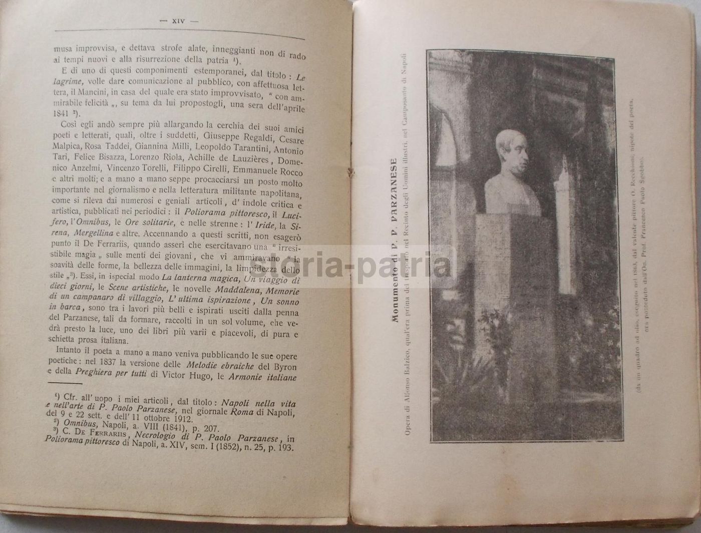 Canti Educativi Di P. P. Parzanese (1921)   Ariano Irpino E Irpinia