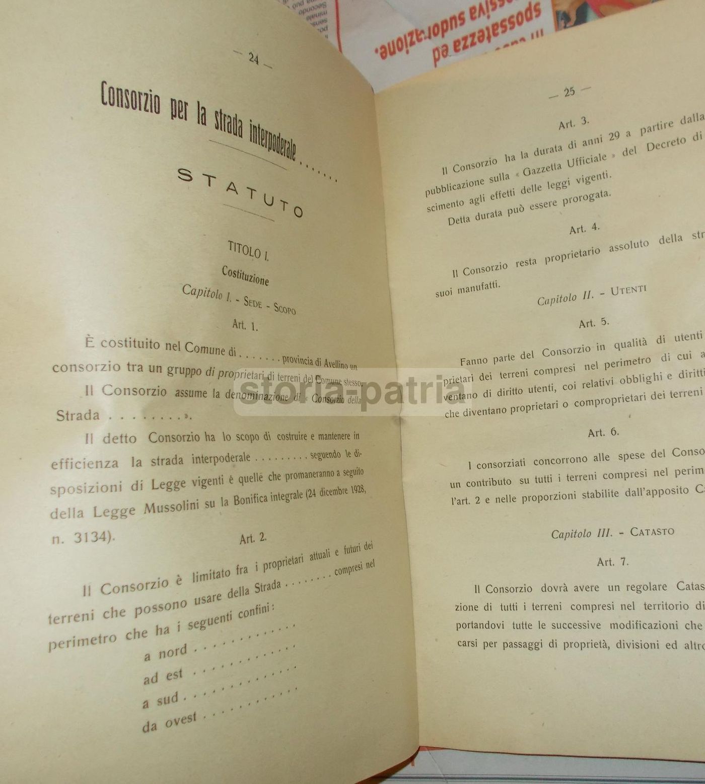 La Bonifica Integrale Nell'Irpinia: Elio Gramignani, 1930