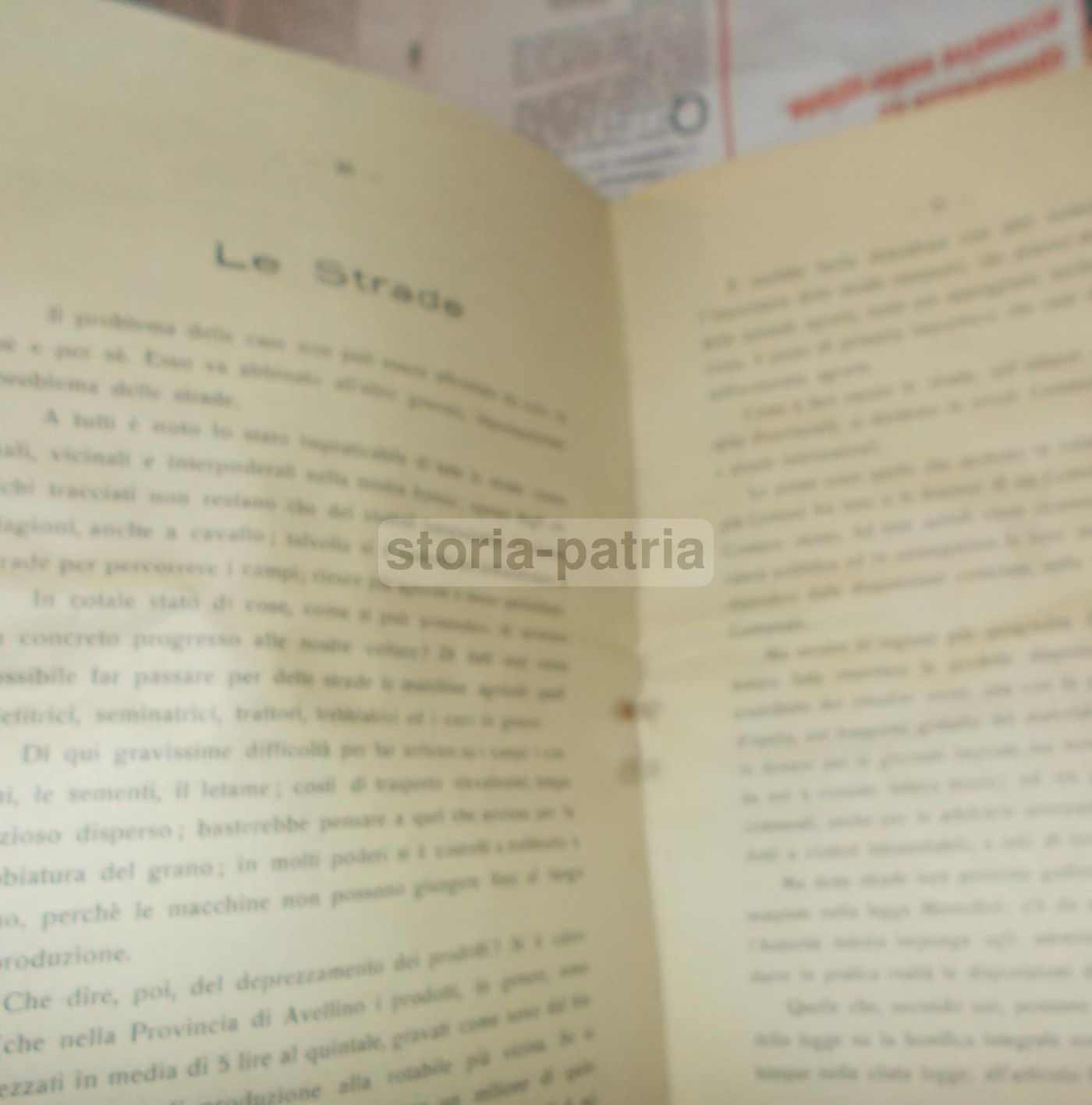La Bonifica Integrale Nell'Irpinia: Elio Gramignani, 1930