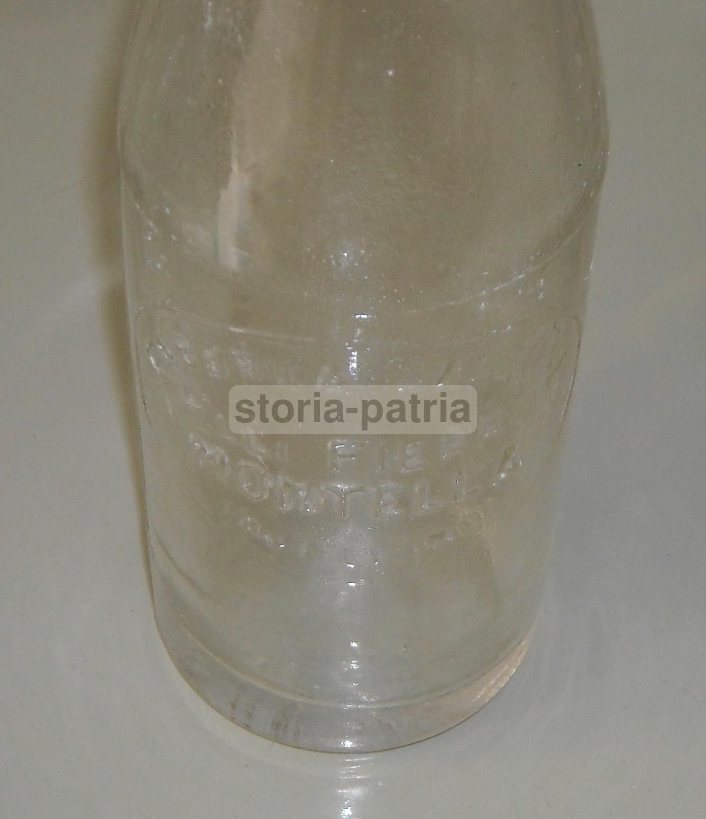 Bottiglia Gassosa F.lli Fierro Montella Avellino Anni '30 Vetro