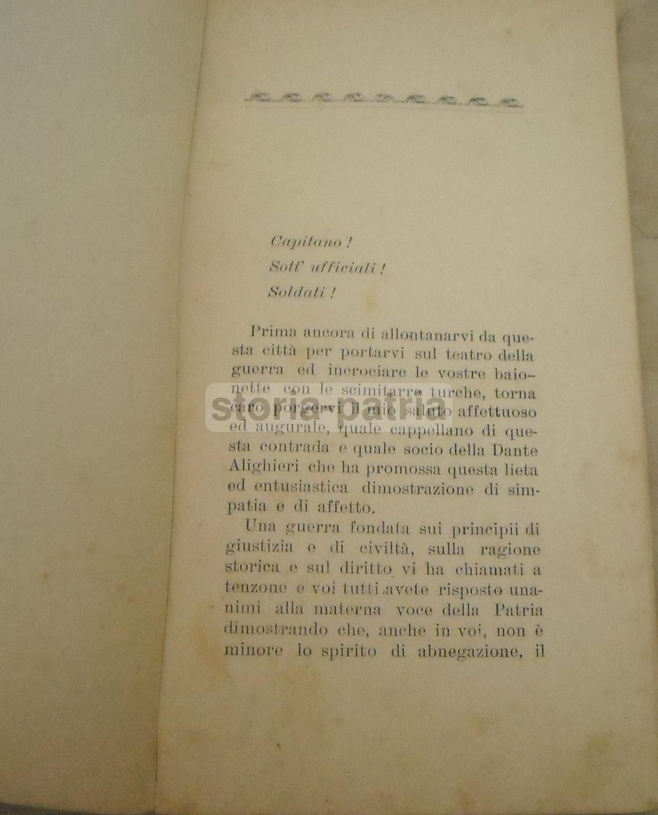 Libica Di Emilio Greco, 1913. Guerra Italo Turca, Libia, Ariano Irpino