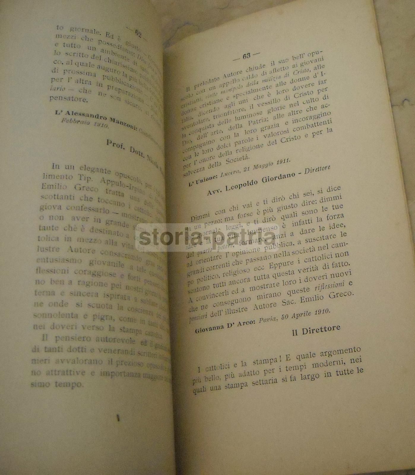Libica Di Emilio Greco, 1913. Guerra Italo Turca, Libia, Ariano Irpino