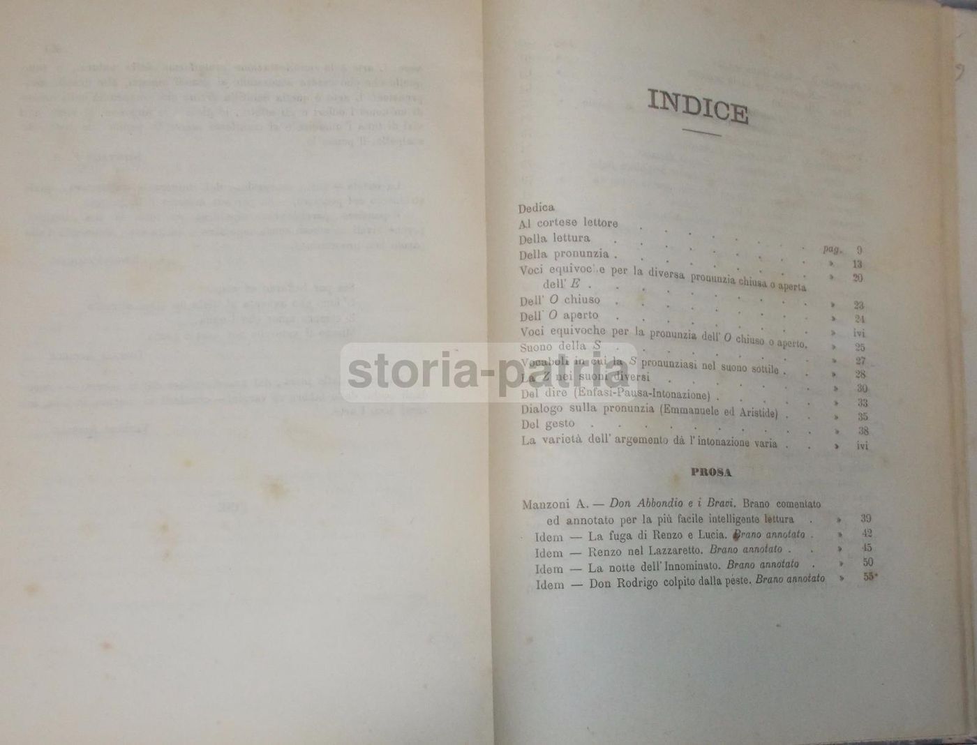 L'Arte Del Leggere Bene Di Luigi Carbone, Avellino 1888