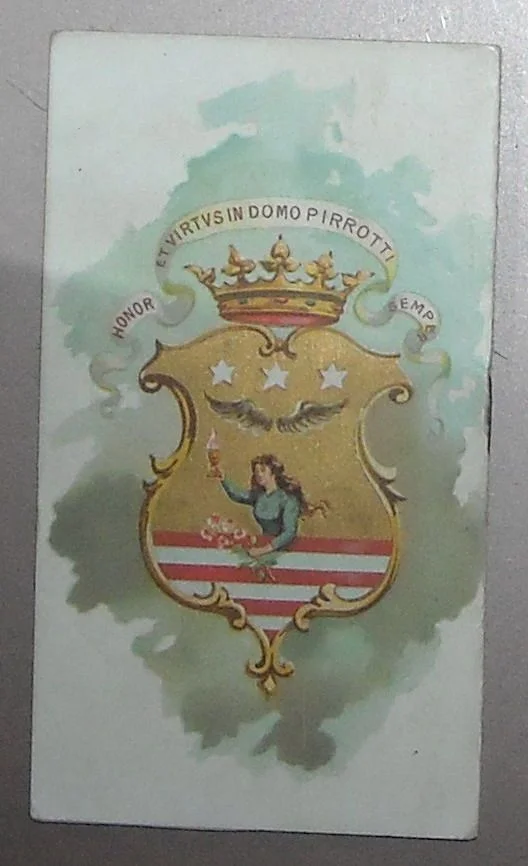 Holy Card, Blessed Pompilio Maria Pirrotti 1896 Montecalvo Irpino