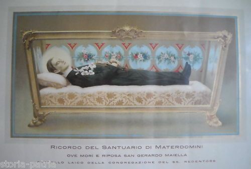 San Gerardo Maiella: Stampa Devozionale Materdomini, Primi '900