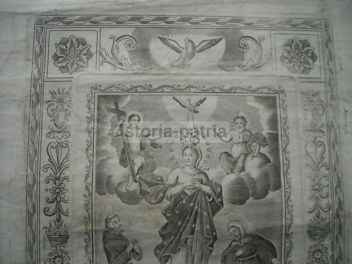 Immacolata Con San Francesco E Santa Margherita, Ariano 1812