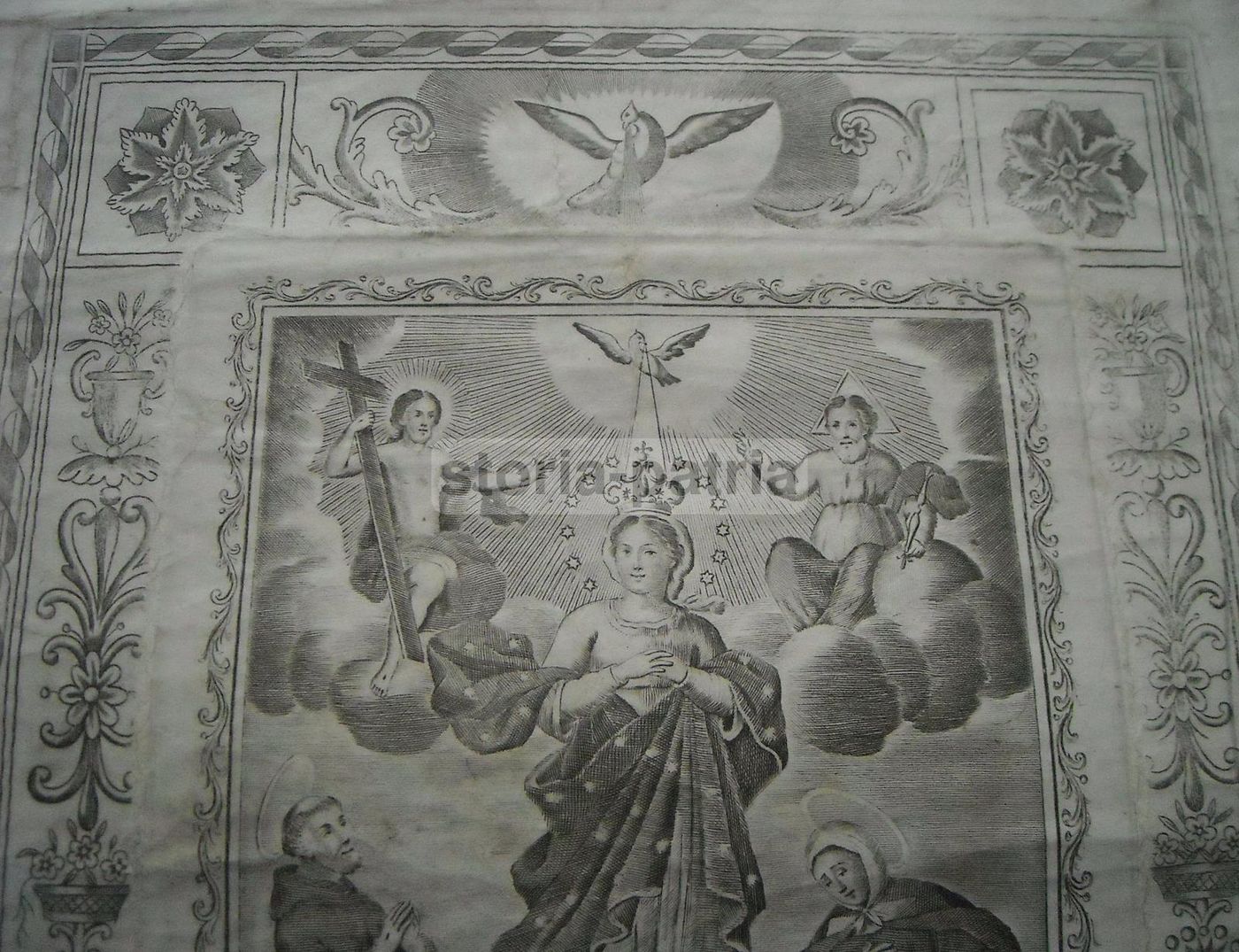 Immacolata Con San Francesco E Santa Margherita, Ariano 1812