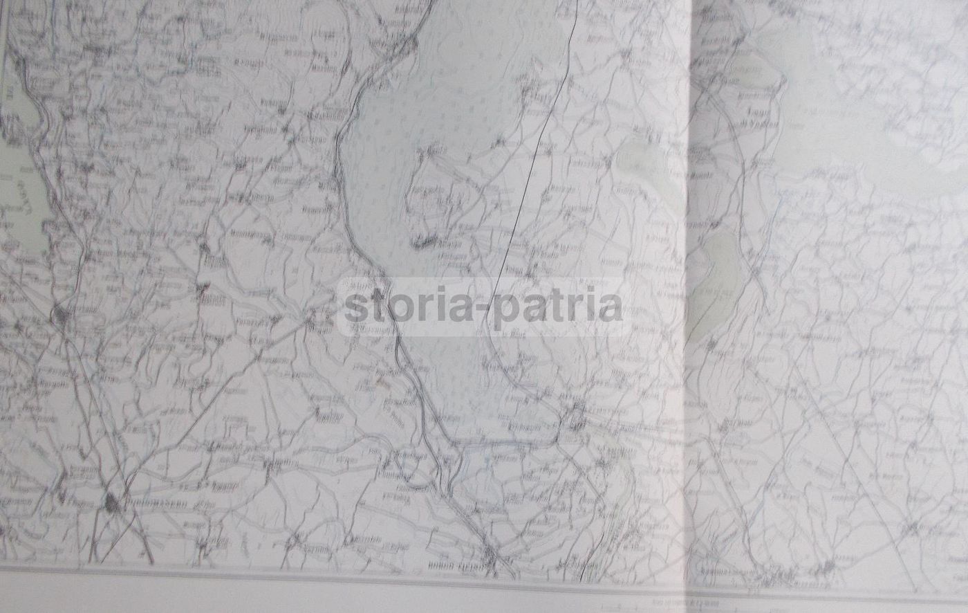 Mappa Del Lago Maggiore E Dei Laghi Del Varesotto, Anni '20, De Agostini