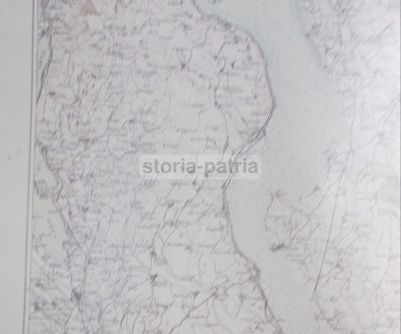 Mappa Del Lago Maggiore E Dei Laghi Del Varesotto, Anni '20, De Agostini