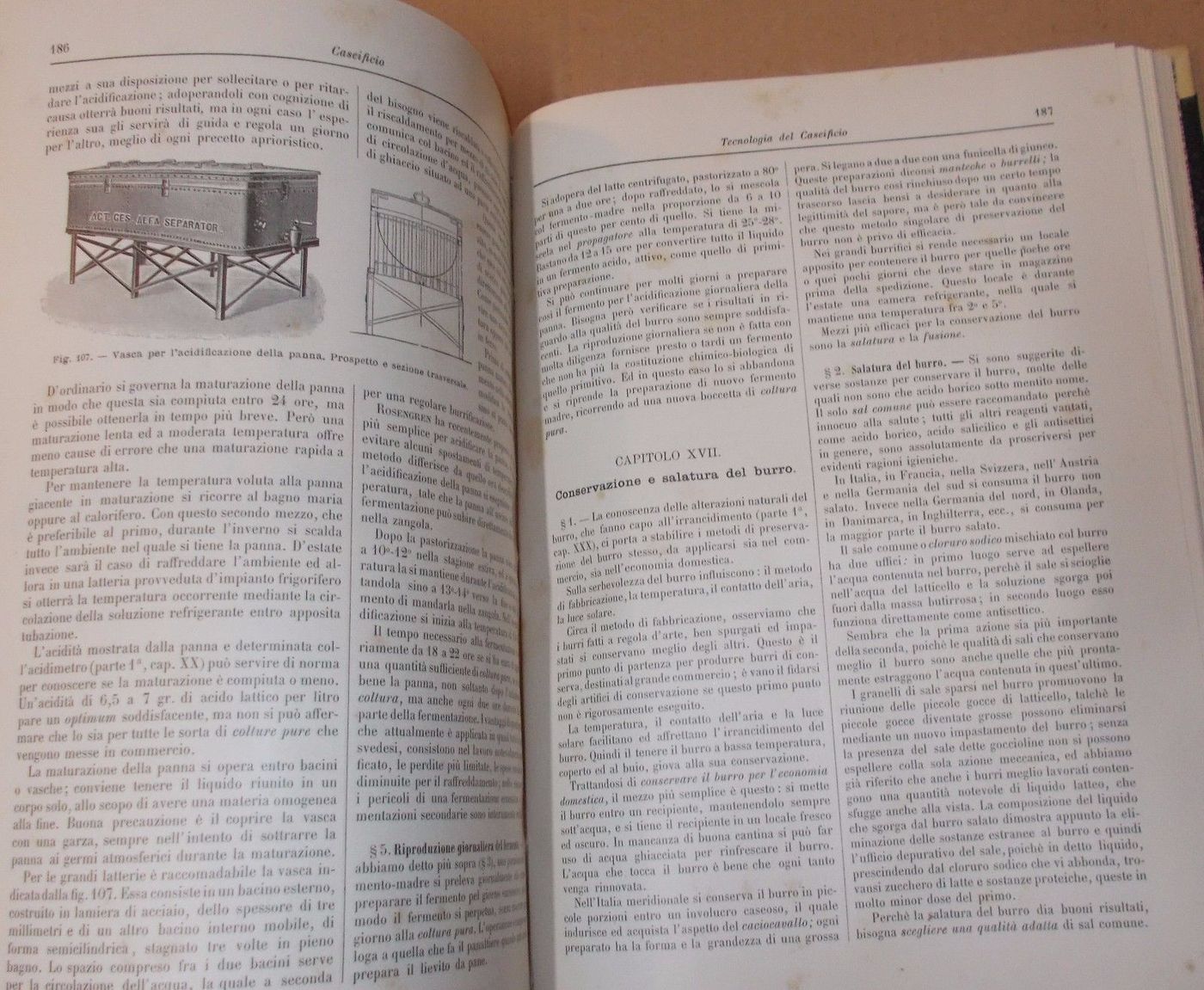 Caseificio. Scienza E Tecnologia Del Latte Di Carlo Besana, 1908