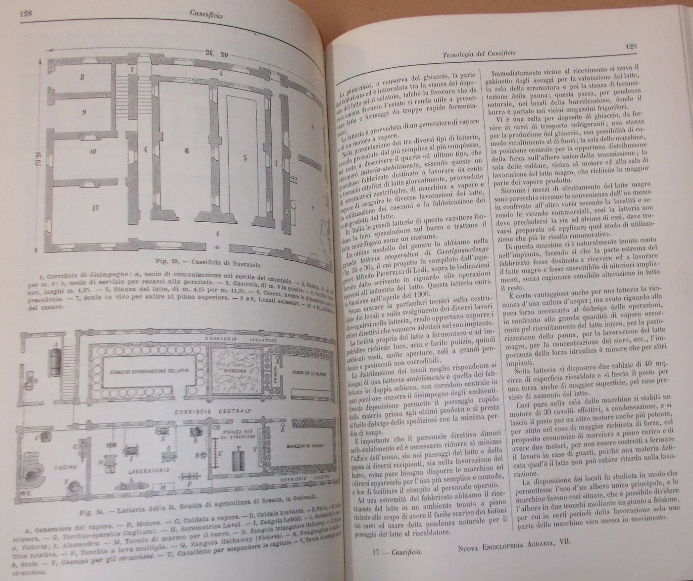 Caseificio. Scienza E Tecnologia Del Latte Di Carlo Besana, 1908