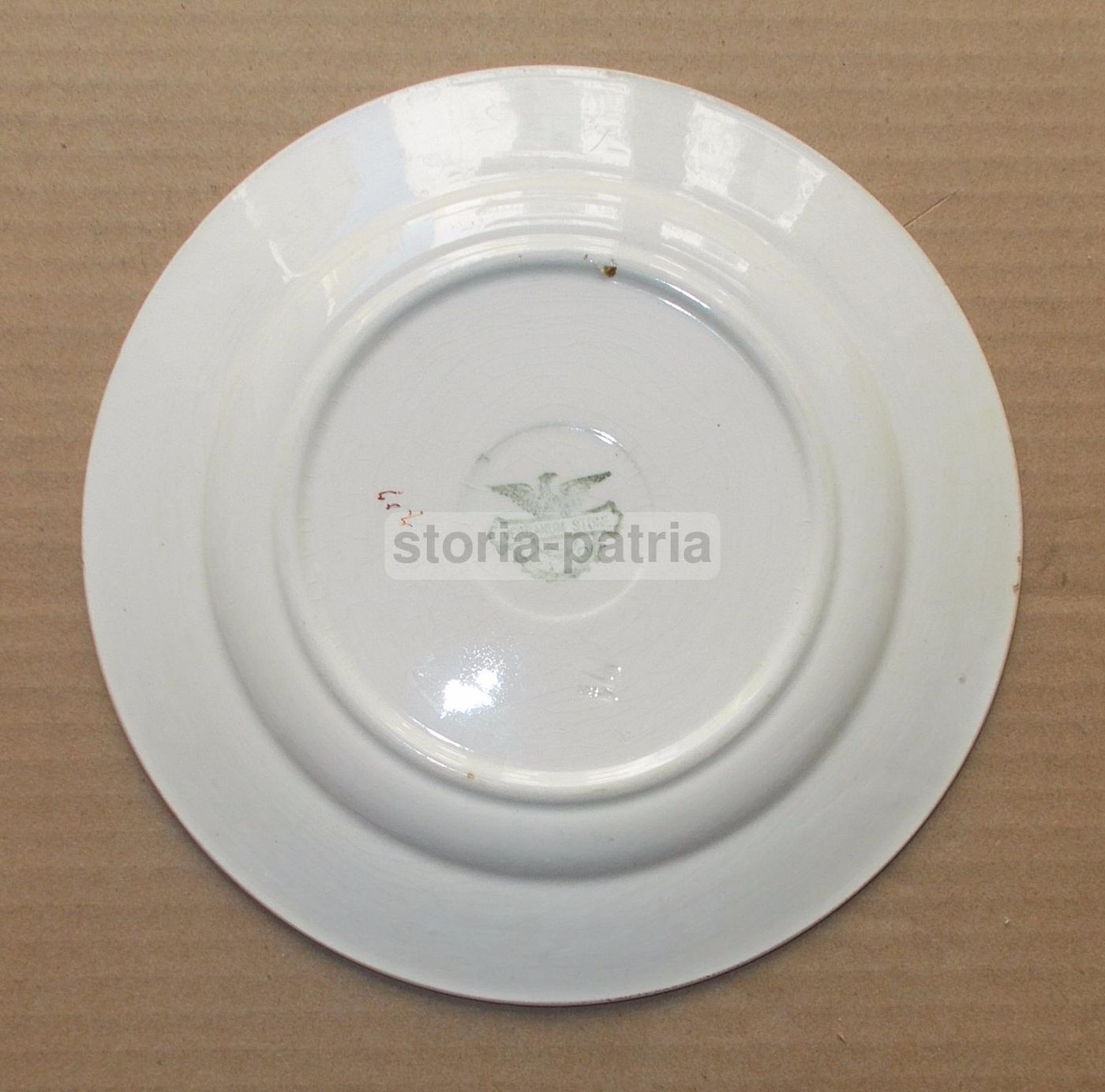 Piatto Decorativo Verbano Laveno In Ceramica Con Scena Neoclassica, Circa 1920