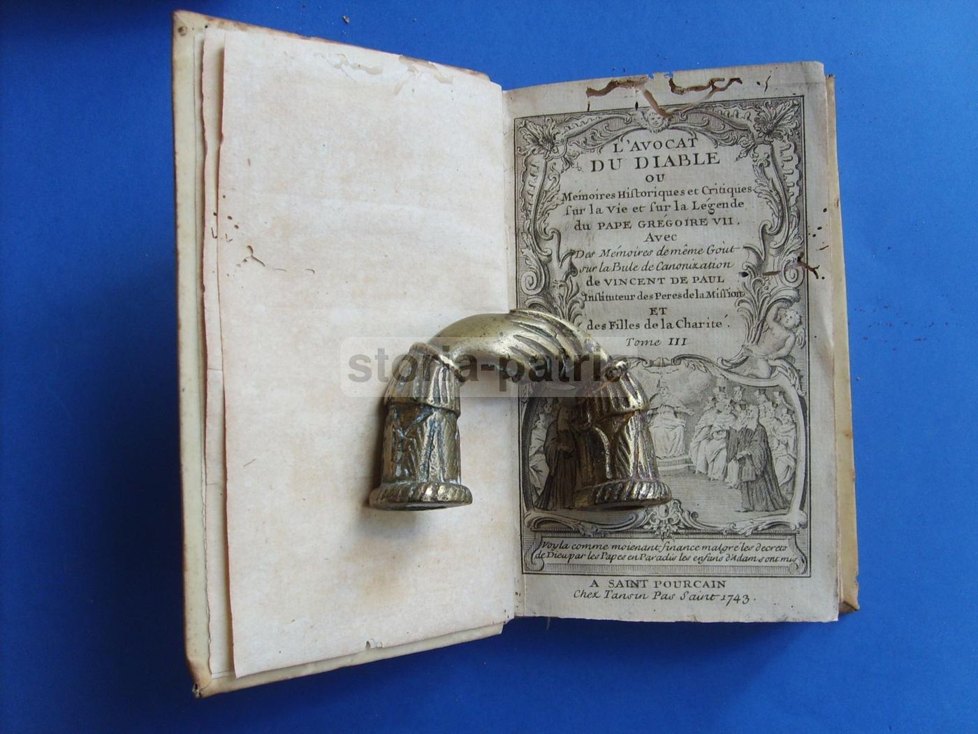 L'Avocat Du Diable: Papa Gregorio VII E San Vincenzo De Paoli, 1743