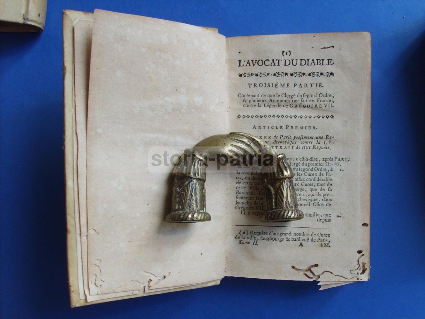 L'Avocat Du Diable: Papa Gregorio VII E San Vincenzo De Paoli, 1743