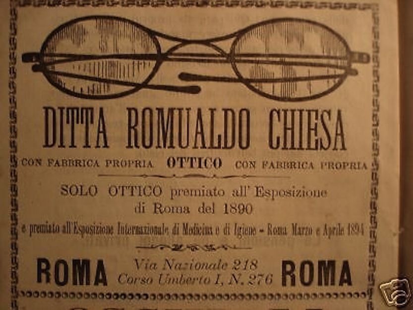 Guida Fiuggi Terme 1903 Con Pubblicità Occhiali Chiesa E Trisulti