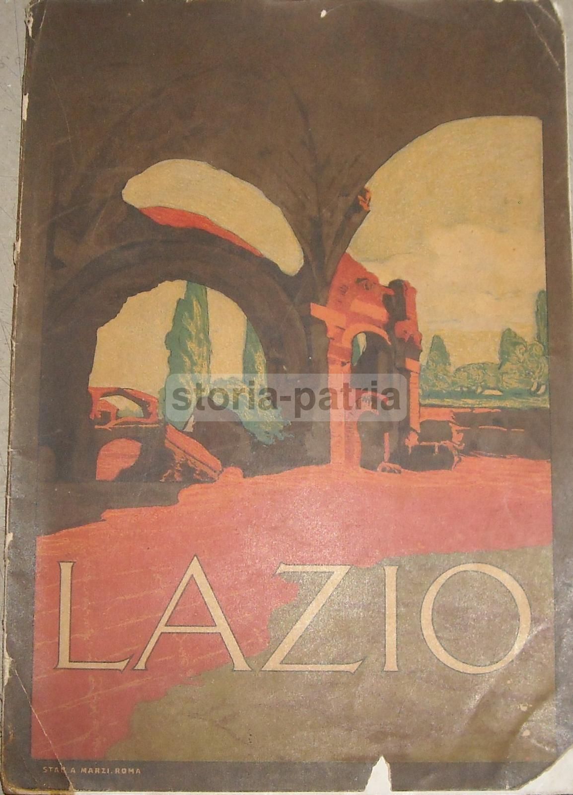 Lazio Volume II: Guida Illustrata (1913)   Ferrovie Dello Stato