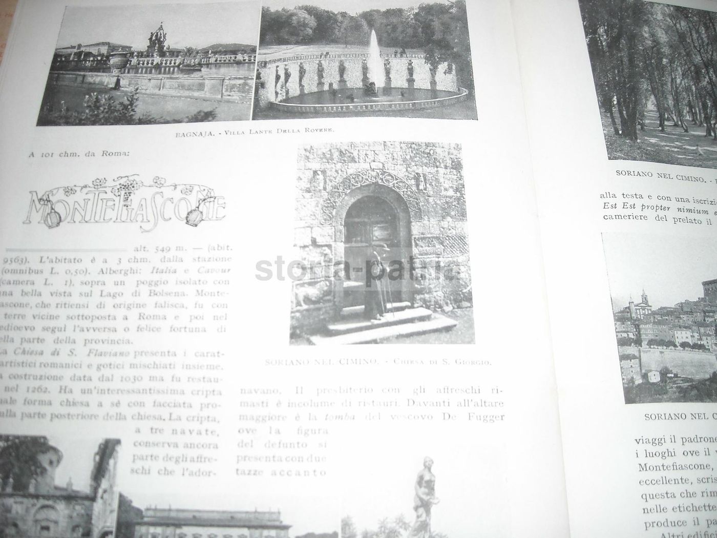 Lazio Volume II: Guida Illustrata (1913)   Ferrovie Dello Stato