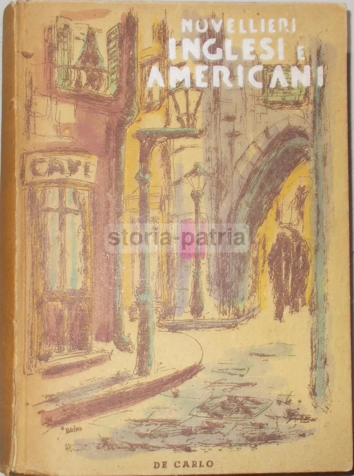 Novellieri Inglesi e Americani 1944 con Illustrazioni Artistiche