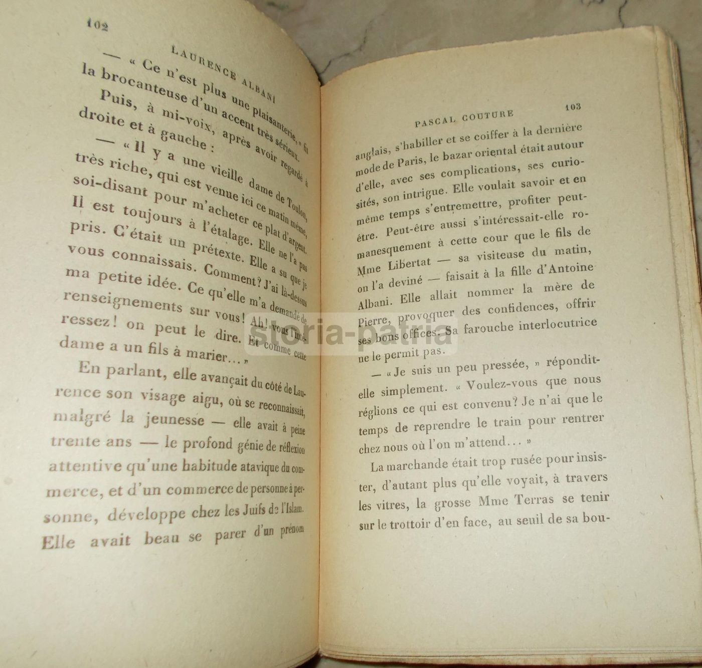 Laurence Albani Di Paul Bourget, Plon 1919, Edizione Francese